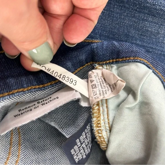 Madewell Skinny Skinny Jeans Medium Wash‎ Women’s 26 EUC - Picture 8 of 12